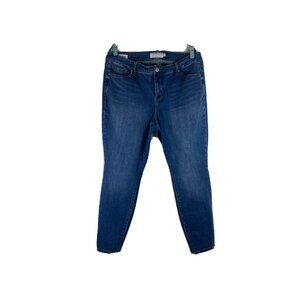 Torrid Denim Jeans New Skinny Medium Wash Blue Size 20 Plus Size